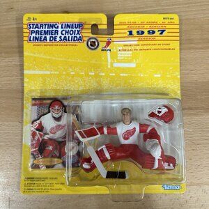 1997 Chris Osgood Kenner Starting Lineup SLU Figure & Card Sealed